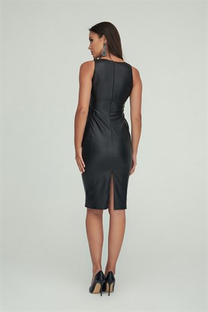 Eva Dress Black-Modalody-Plus Size Dresses