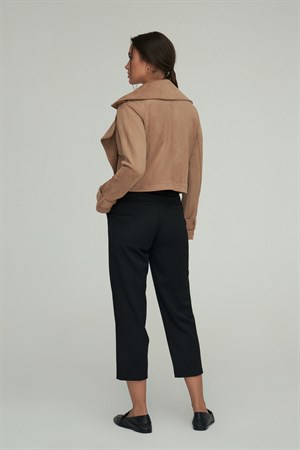 Oslo Jacket Beige-Modalody-Plus Size Jackets